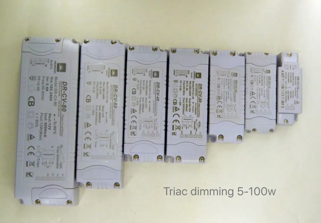 100W LED Strip Light Driver with SAA Certificate and Au Plug