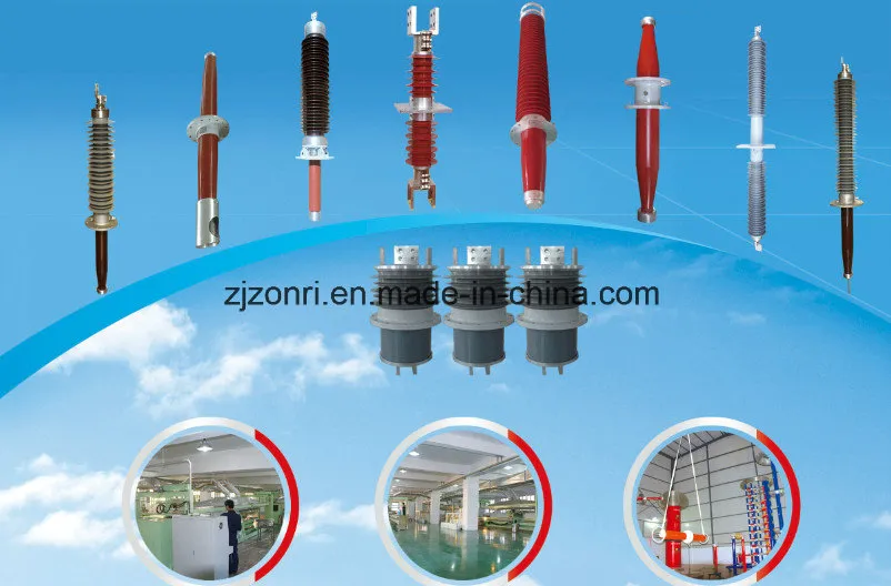 126kv FRP Dry Type Capacitive Bushing Insulator