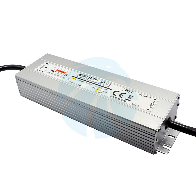 150W 24V IP67 Waterproof Dustproof LED Switching Power Supply