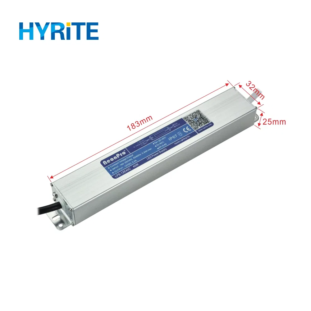 207*32*25mm 12VDC 3.33A LED Driver 40W Lps -C Series