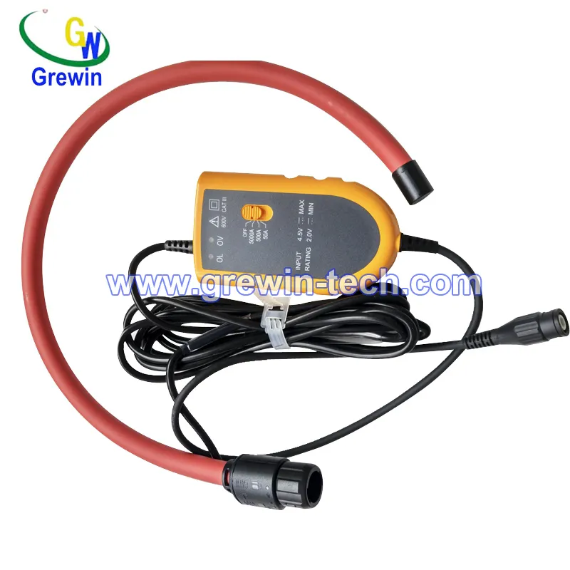 20Hz-2500Hz Rogowski Coil Flexible Current Transformer