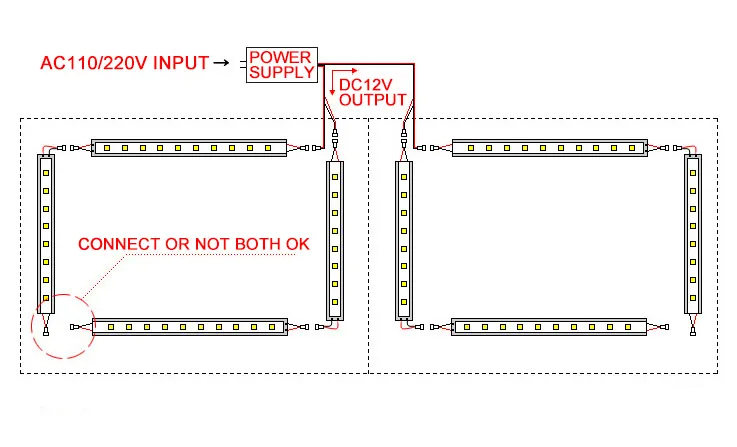 24V 1A 24W Output Lightbox LED Strip Ultrathin LED Power Supply