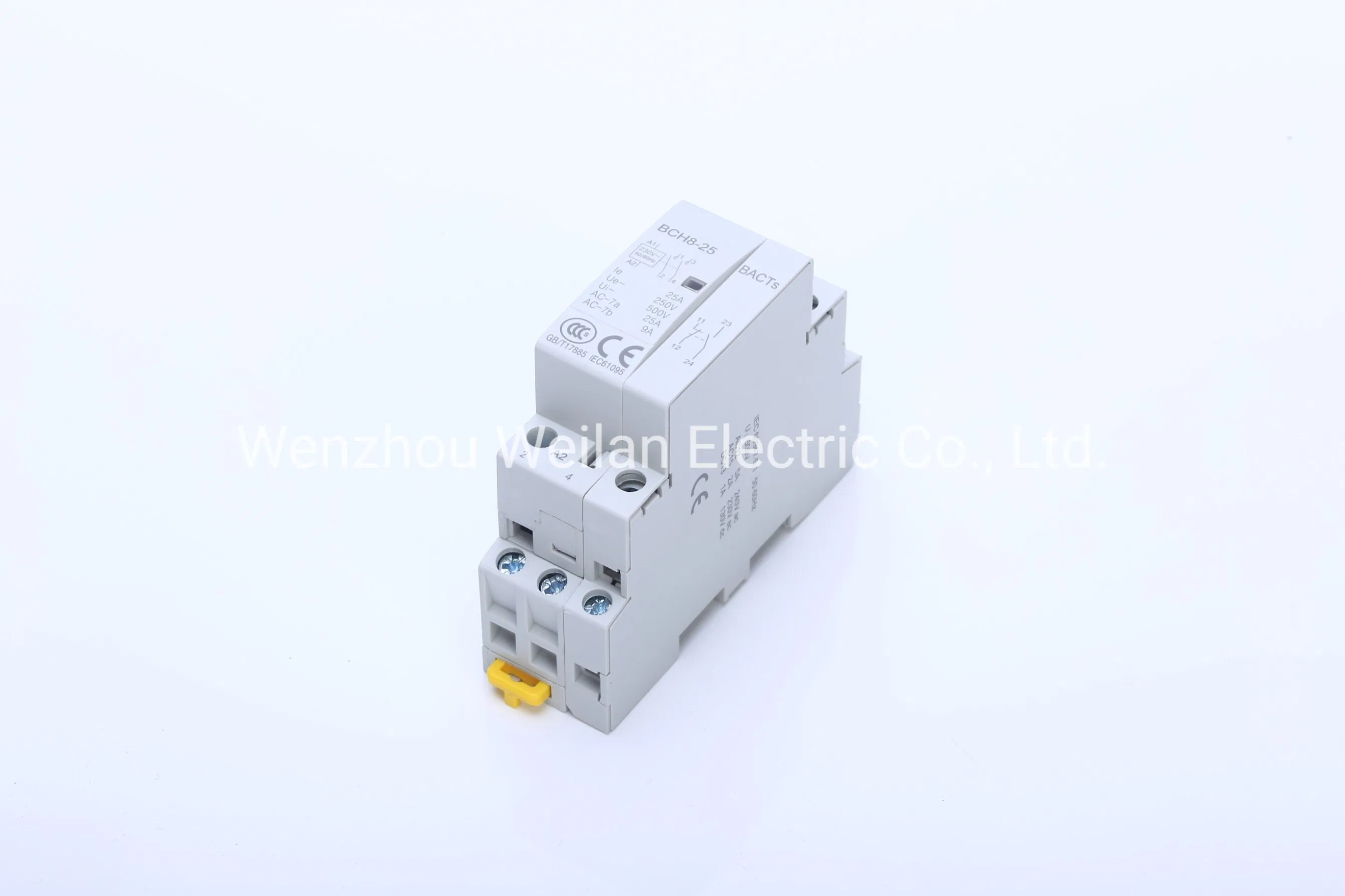 2p 16A 220V/230V 50/60Hz DIN Rail Household AC Modular Contactor 2no 2nc