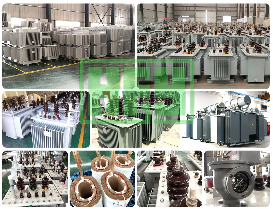3 Phase Oil Immersed 2mva Power Distribution Transformer S9 S11 Power Distribution 30-2500 kVA Electric Transformer
