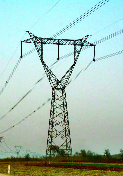 30- 440kv Hot DIP Galvanized Octagonal Utility Power Transmission Line Steel Pole Tower