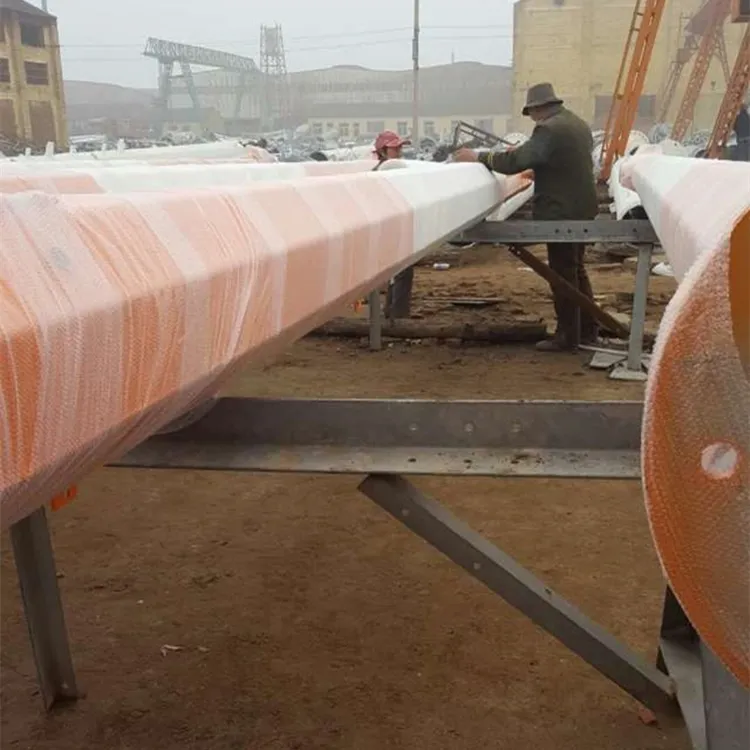 30-440kv Hot DIP Galvanized Octagonal Utility Power Transmission Line Steel Pole Tower