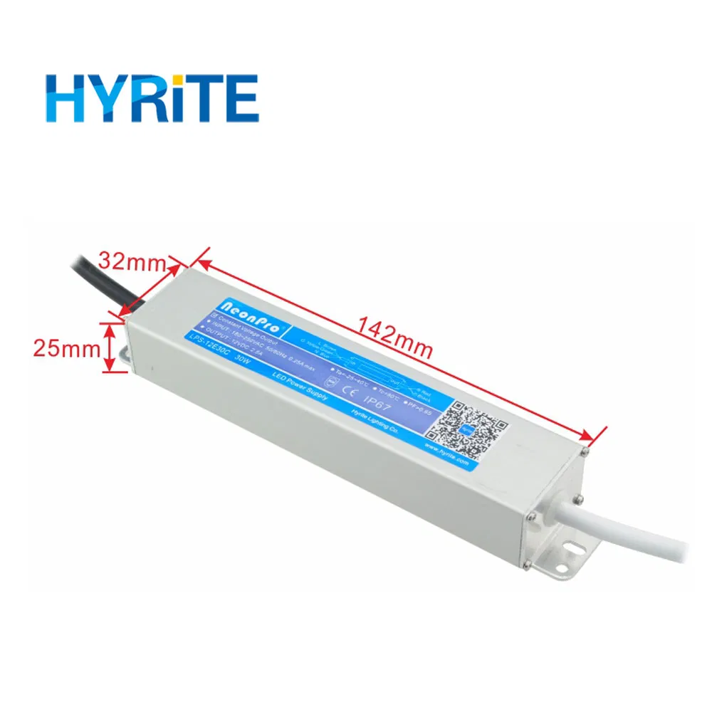 30W DC12V AC220V Constant Voltage LED Power Supply with Ce SAA