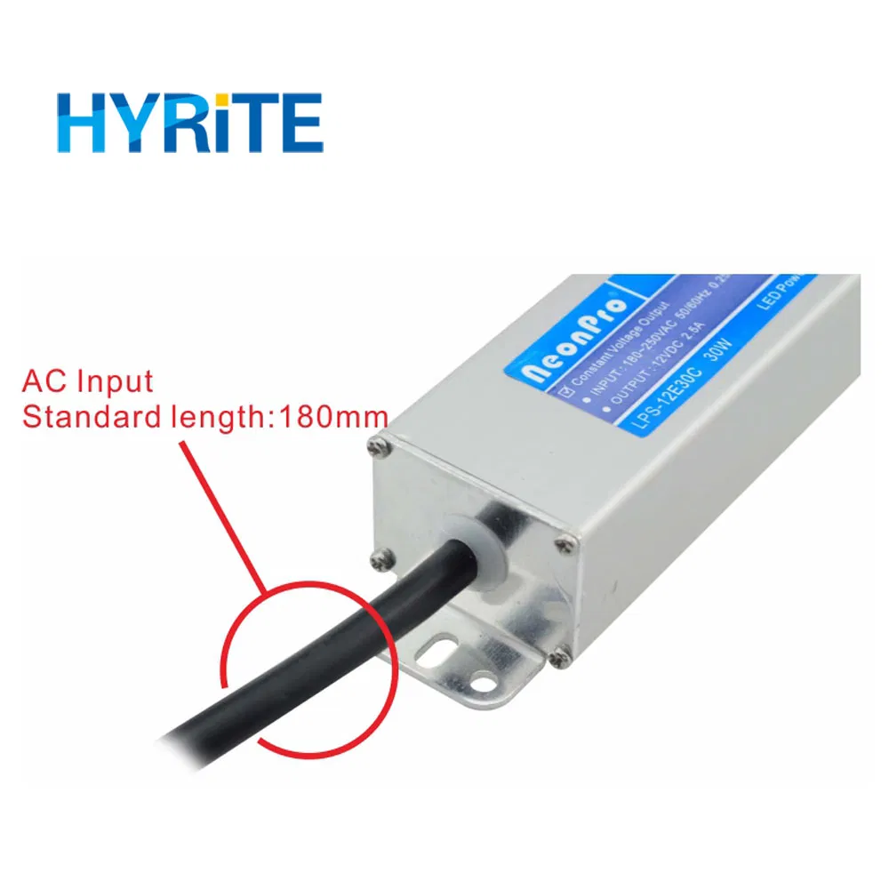 30W DC12V AC220V Constant Voltage LED Power Supply with Ce SAA