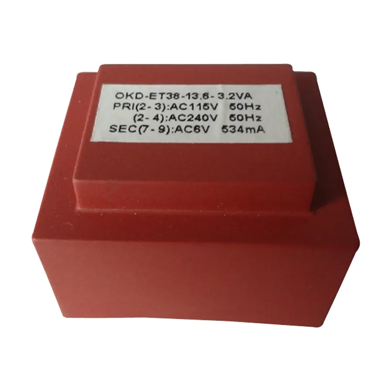 5.0va Ei PCB Mounting Transformers Ei42 Pulse Transformer