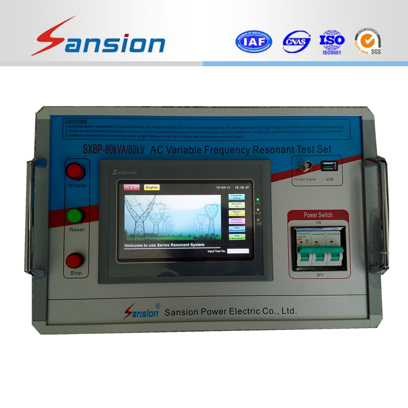AC Series Resonant Test Equipment System for Gis