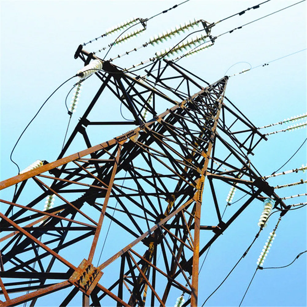 Affordable Transmission Tower Angle Steel Tower with Hot Dipped Galvanized Surface