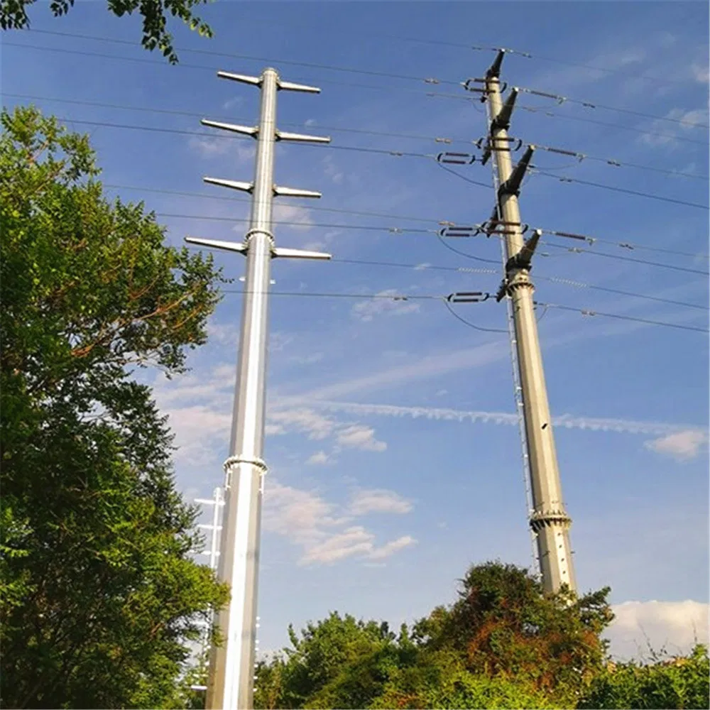 Affordable Transmission Tower Angle Steel Tower with Hot Dipped Galvanized Surface