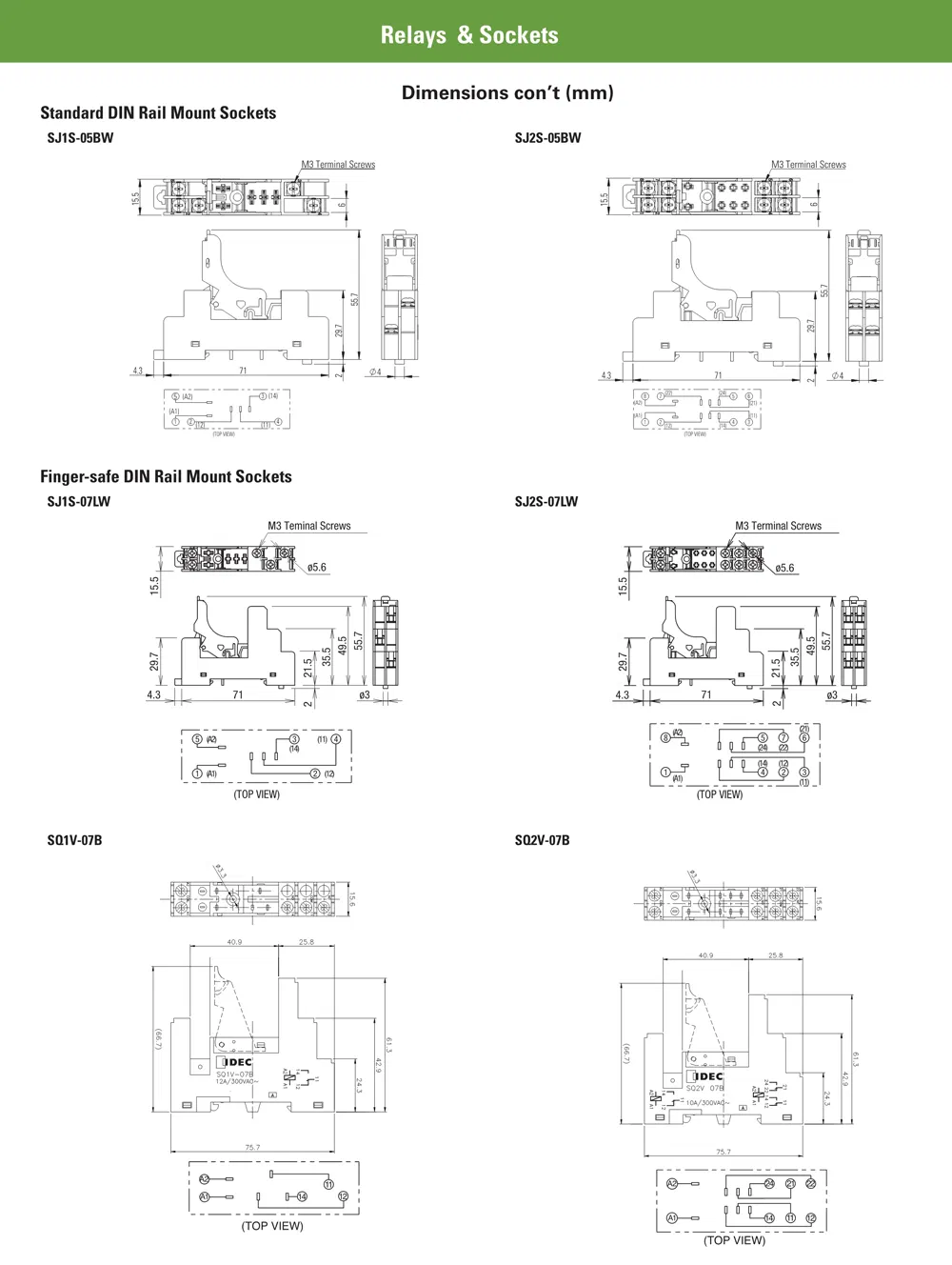 Best Price Power Relay, Dpdt, 24 VDC, 8 a, Rj Series, Socket, Non Latching