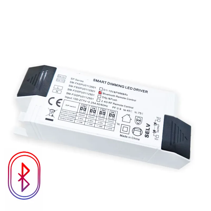 Bluetooth Dimmable LED Driver 250mA 450mA 650mA Power Supply