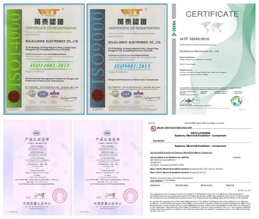 Chinese TV Flyback Transformer Pq16 High Frequency Transformer for Server and CRT Monitor Displays