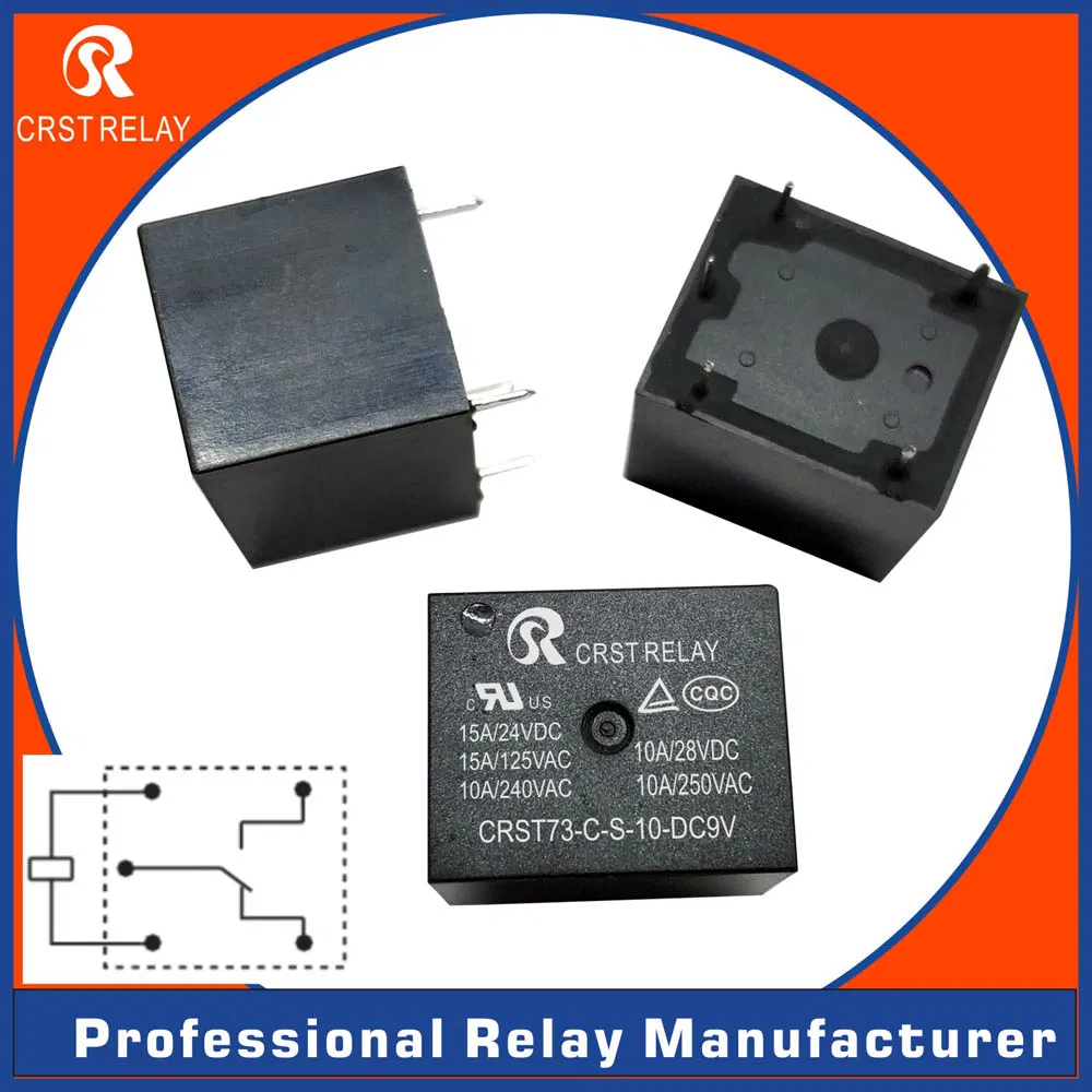 Crst73 1spdt 1nc1no 5V Relay Module 12V 24V DC 18V