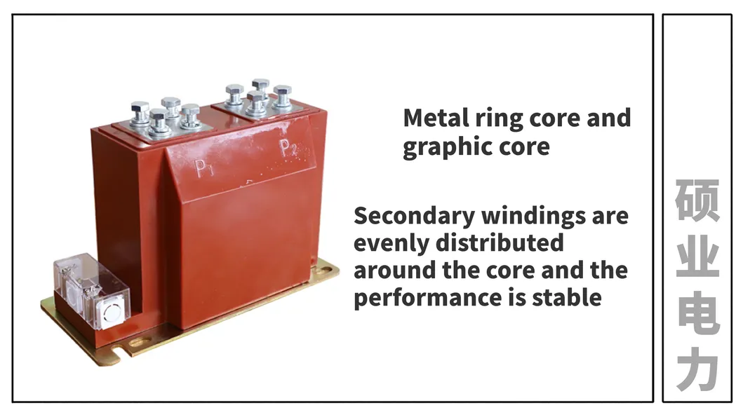 CT Lzzbj9-10A 10kv, 11kv, 12kv, Current Transformer Ratio 30/5/5A Accuracy Class 0.5 10p