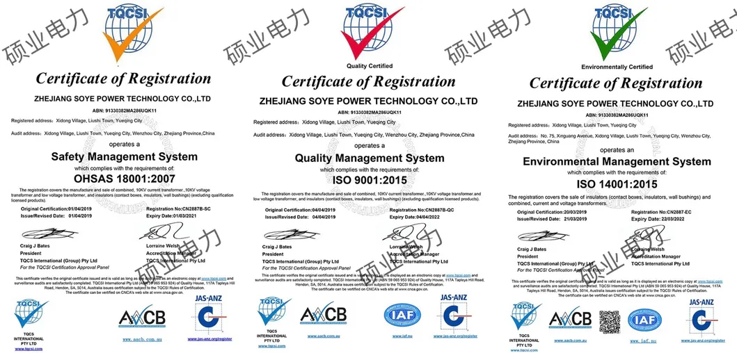CT Lzzbj9-10A 10kv, 11kv, 12kv, Current Transformer Ratio 30/5/5A Accuracy Class 0.5 10p