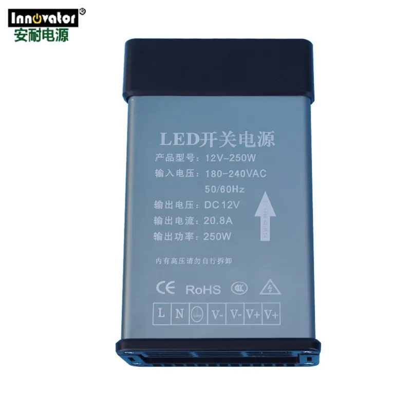 DC12V Outdoor LED Lighting Power Adapter LED Rainproof Power Supply