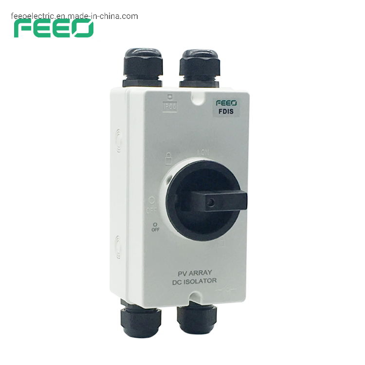 Electrical Power Disconnect Mc4 16A 3p 500VDC Solar Electrical Switch