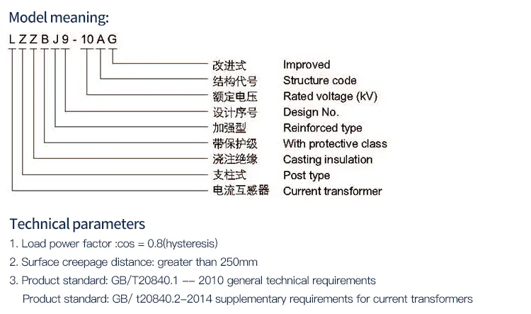 Epoxy Cast Resin Current Transformer Factory CT 60/5/5