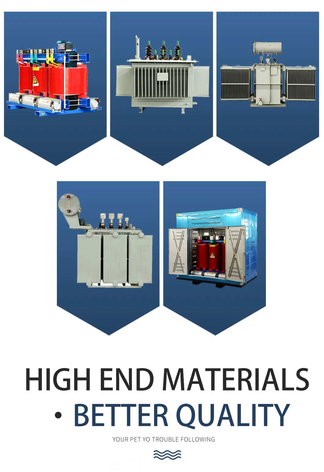Epoxy Resin Casting 11kVA Dry-Type Distribution Transformer