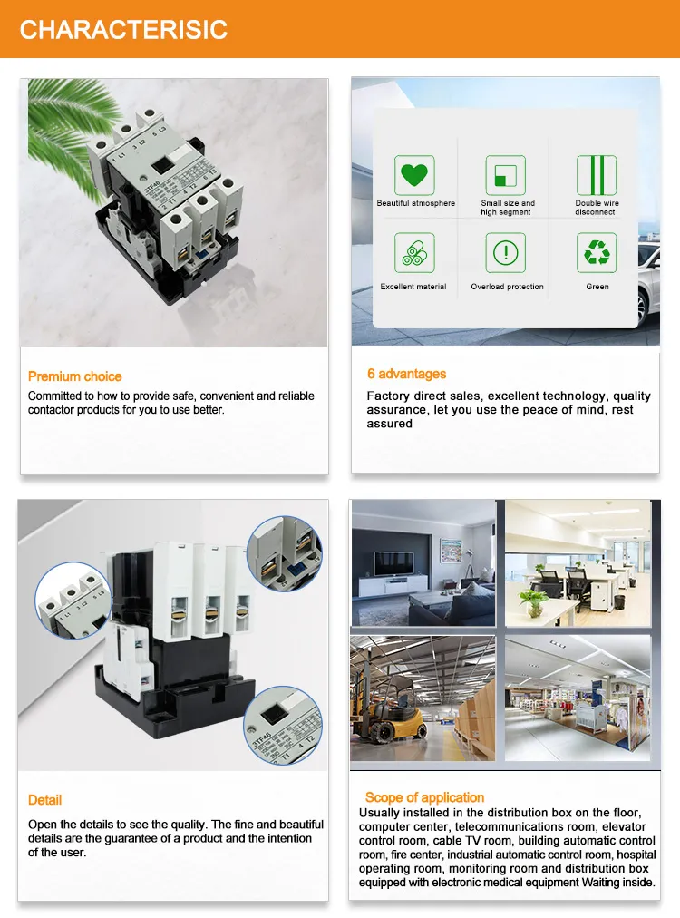 Free Sample Price Reasonable 3TF42 3TF46 Electric Contactor