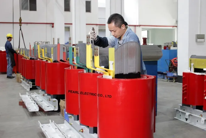 H-Class Cast Resin Pearl Electric (PE) Wooden Pallet, Case Environmental Dry Type Transformer