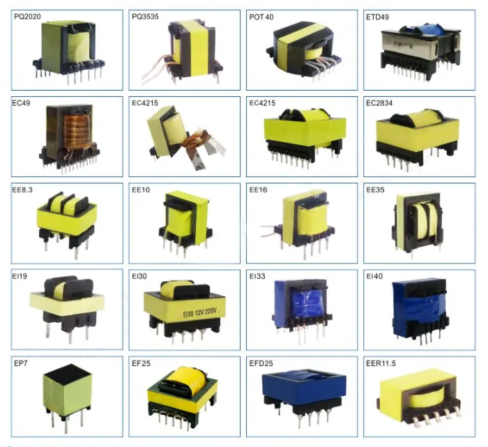 High Frequency Transformer Pq2620 Power Supply Charging Transformer Manufacturer Custom Transformer