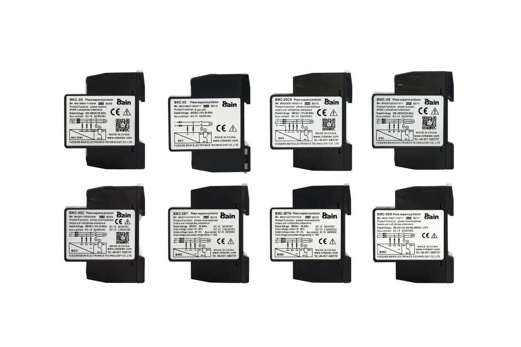 High Power Relay 50Hz Phase Voltage Unbalance Three-Phase Monitoring Relay