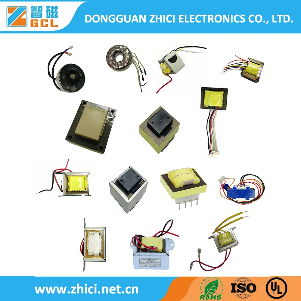 High Quality Power Supply 12V 5W High Frequency Eel19 PCB Mounting Flyback Transformer for Mobile Phone Parts
