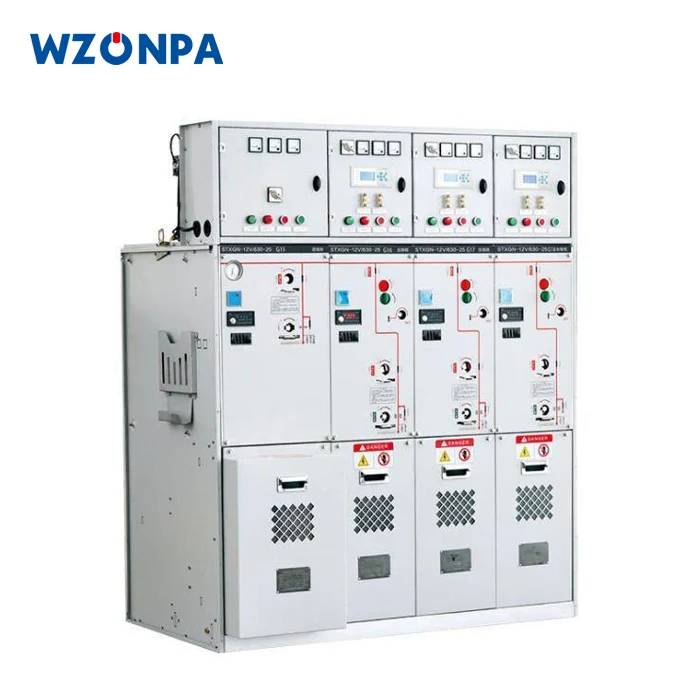11KV 33kv SF6 gas-insulated MV RMU ring main unit