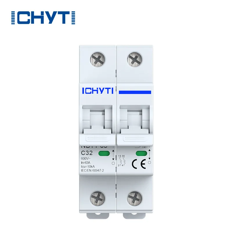 Non polarity DC circuit breaker