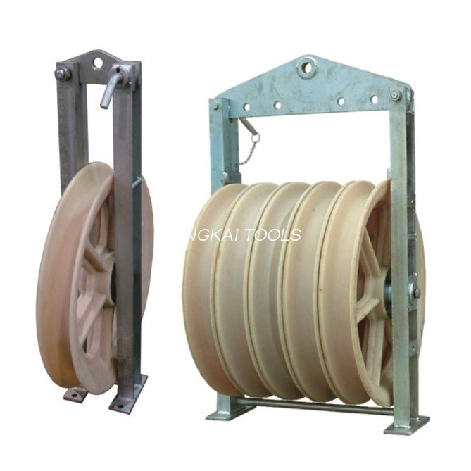 Conductor stringing blocks