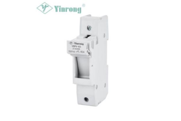 1500VDC 63A 14x65mm Solar PV DIN Rail Fuse Holder