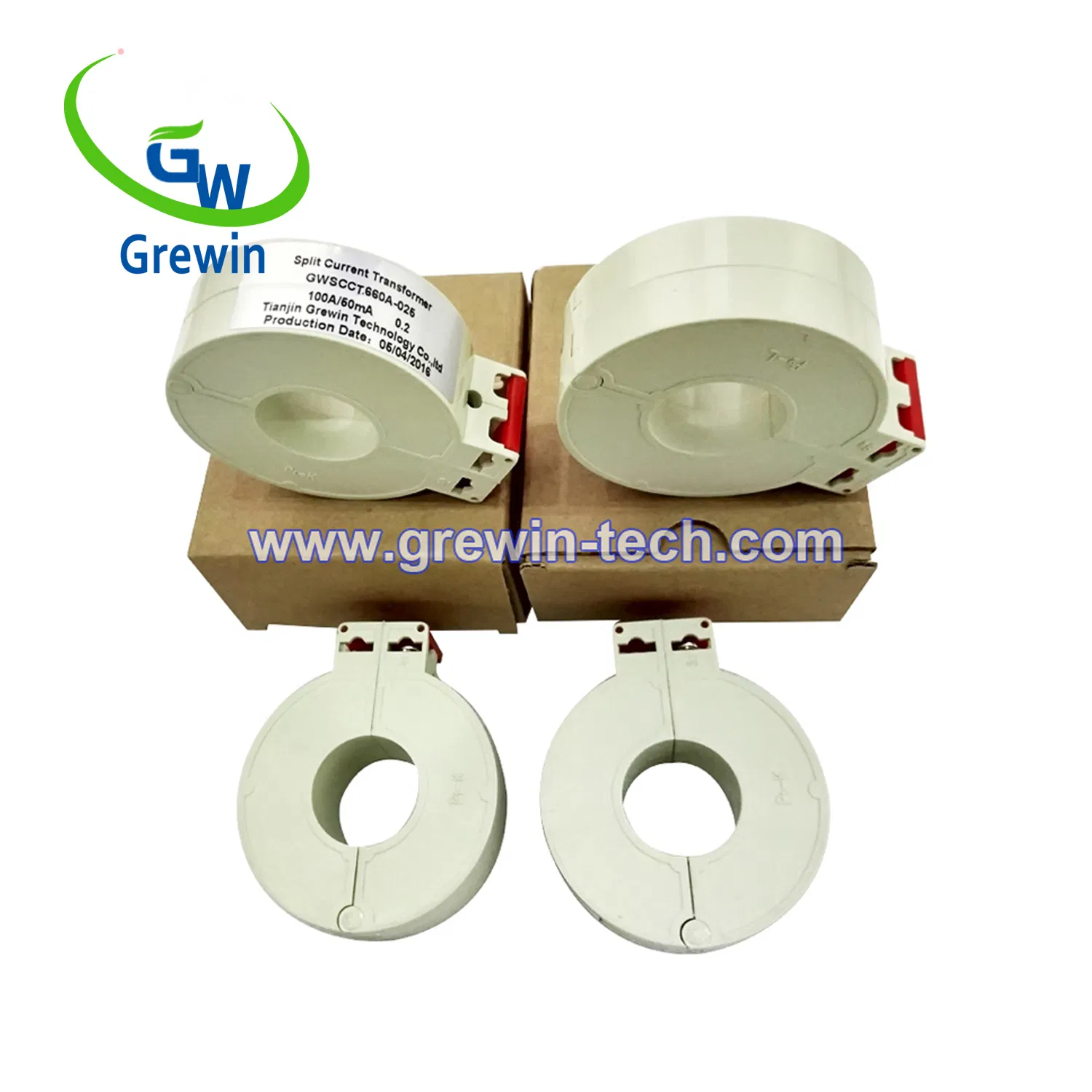 IP65 100A 1200A Measuring Current Flow Split Core Current Transformer