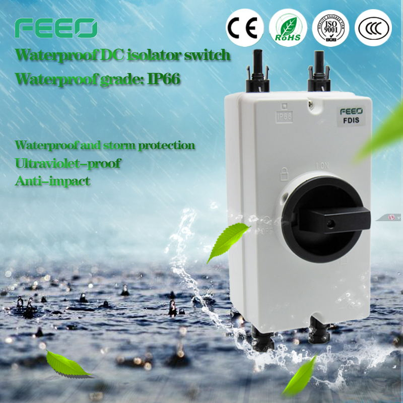 IP66 Isolator Breaker 3-4phase 600V-1000V DC Isolator Switch