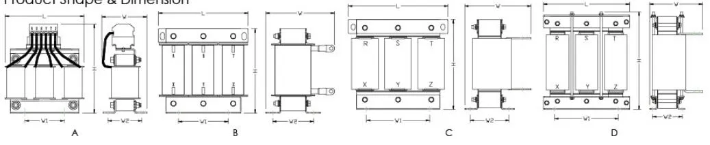 Leipole Reactor for Power Inverter, Three Phase Input AC Reactor