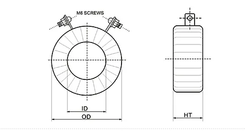 Low Price Mr Series 60 5A-5000A Ring Core 0.72kv High Accuracy Current Transformer