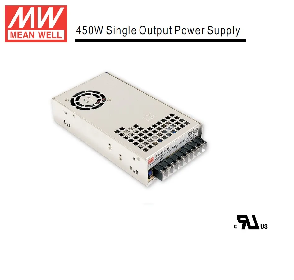 Mean Well 450W Open-Frame Power Supply (SE-450)
