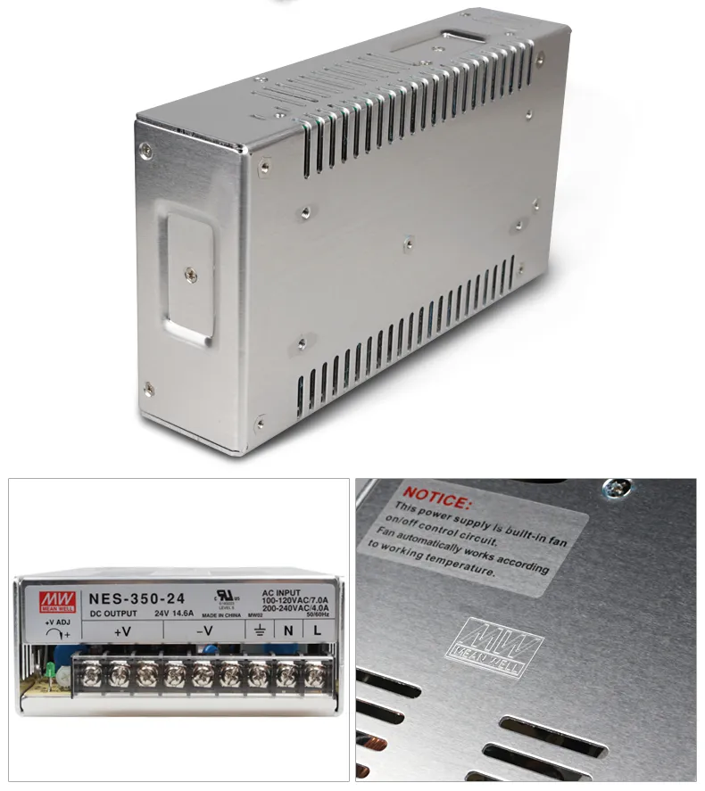 Meanwell 12V 350W Nes-350-12 AC to DC LED Power Supply Driver