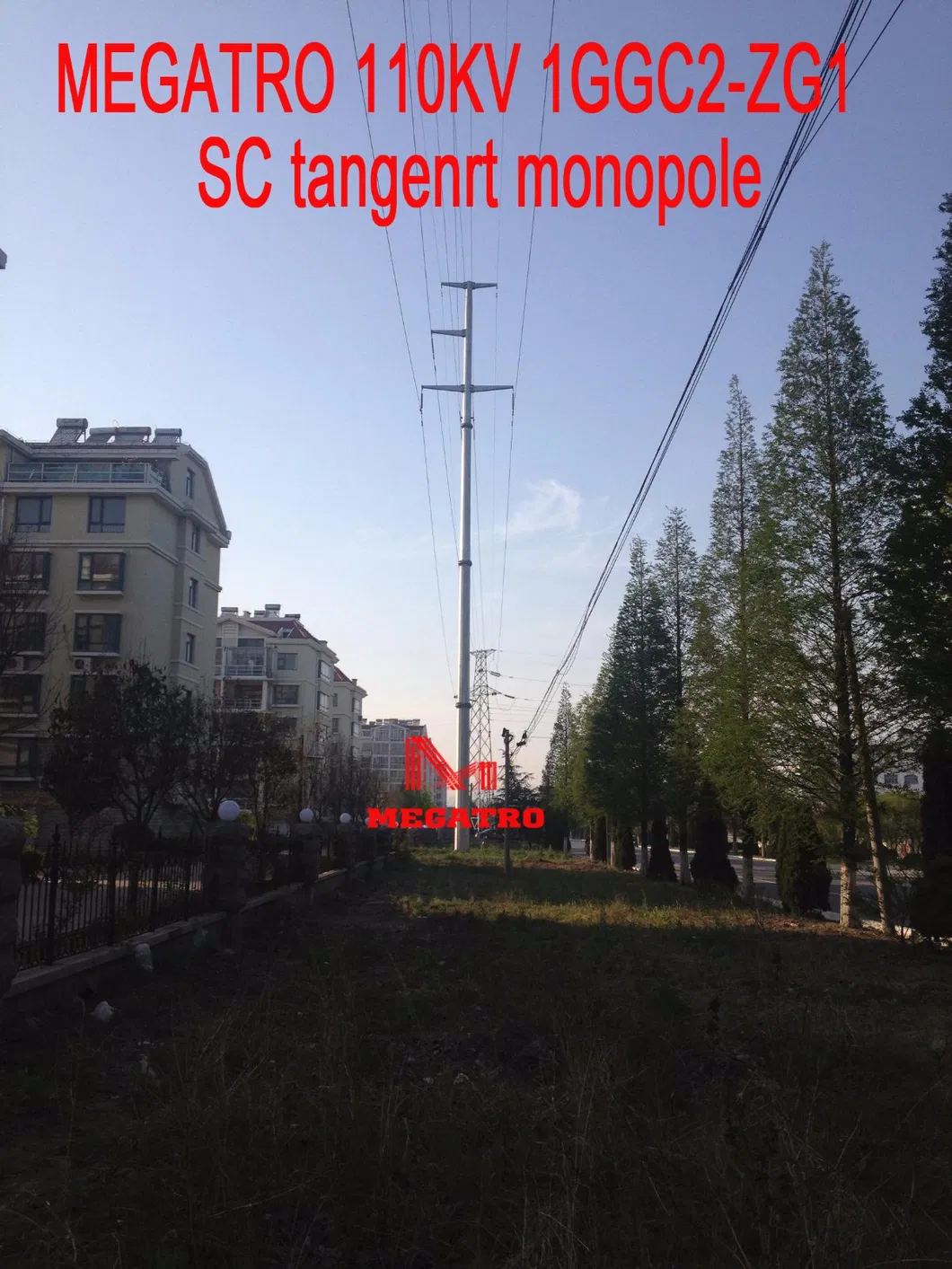Megatro 110kv 1ggc2-Zg1 Sc Tangent Monopole