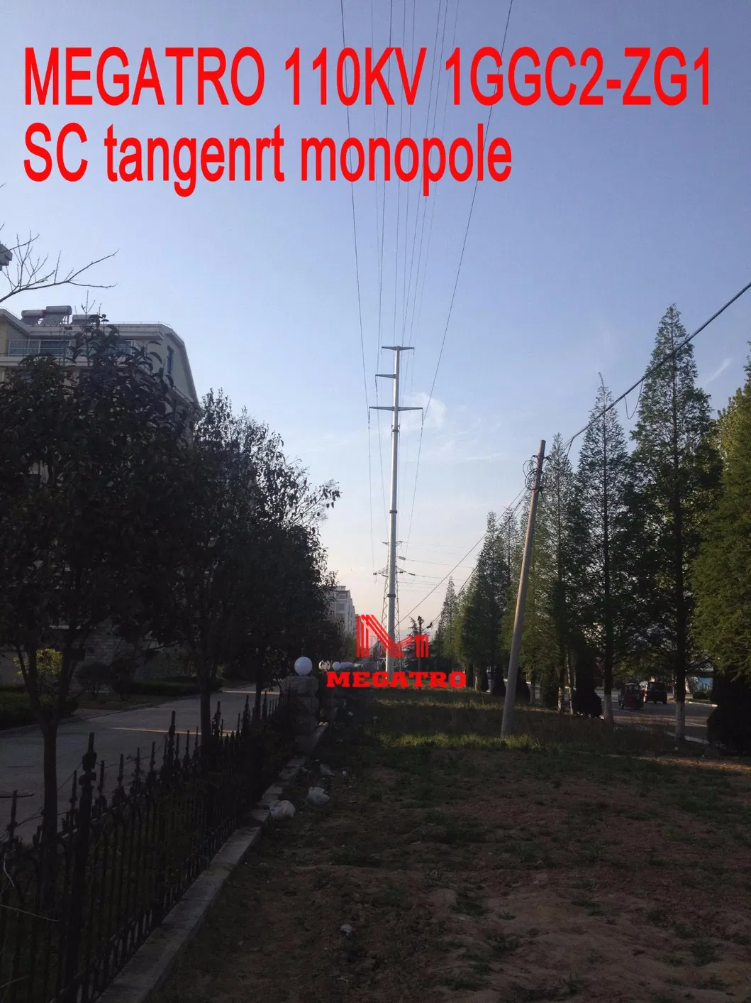 Megatro 110kv 1ggc2-Zg1 Sc Tangent Monopole