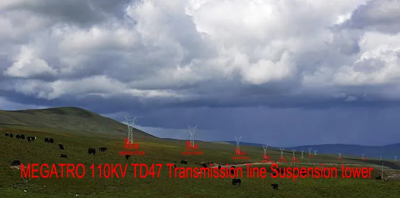 Megatro 110kv Td47 Suspension Tower &nbsp;