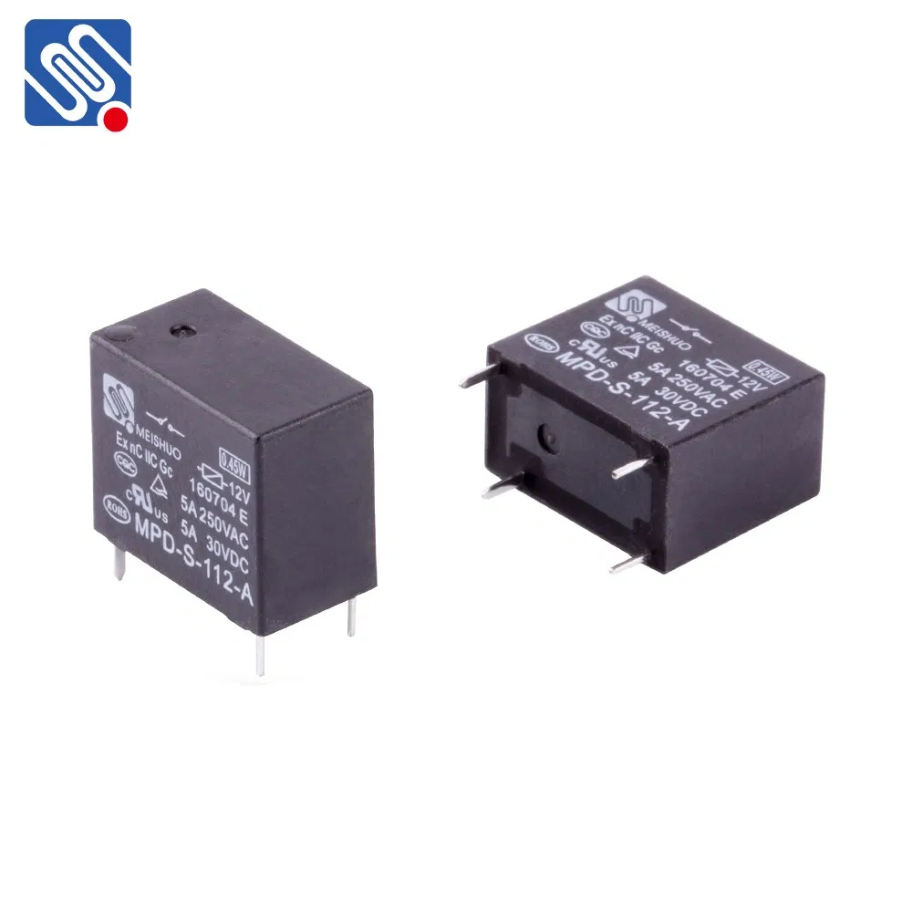 Meishuo MPa-S-112-a Micro Rele Small Relay 12V 10A Mini Hf3FF Relay 4pin Rele
