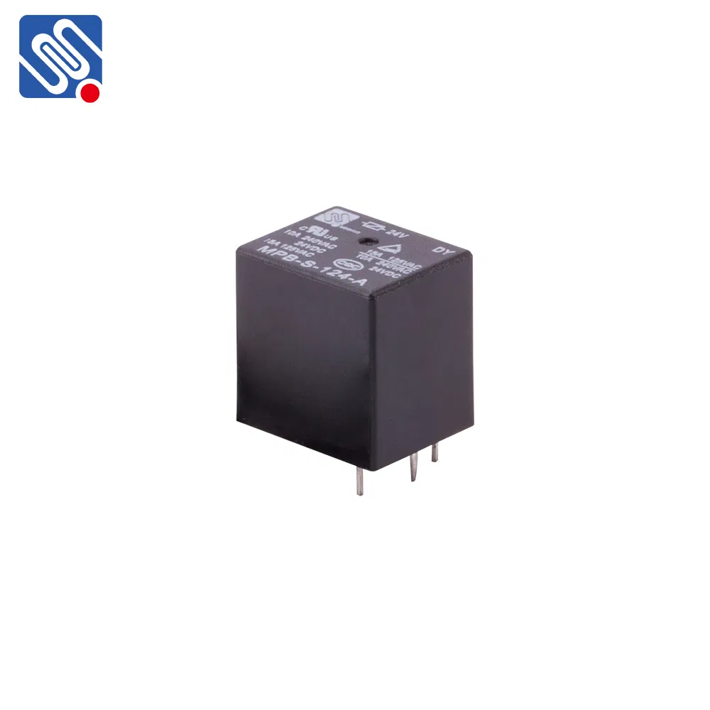 MEISHUO MPB 5V 6v 10A 15A 240VAC 125VAC 24VDC Power PCB headlight relay 12v sealed 24V micro relay