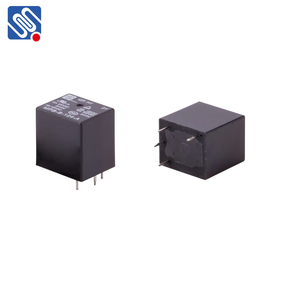 MEISHUO MPB 5V 6v 10A 15A 240VAC 125VAC 24VDC Power PCB headlight relay 12v sealed 24V micro relay