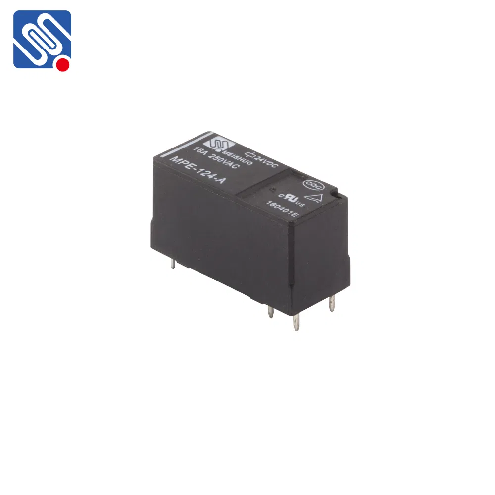 Meishuo Mpe-S-124-a Relay Factory 24V 16A 4pin Micro PCB Power 277VAC 250VAC Rele