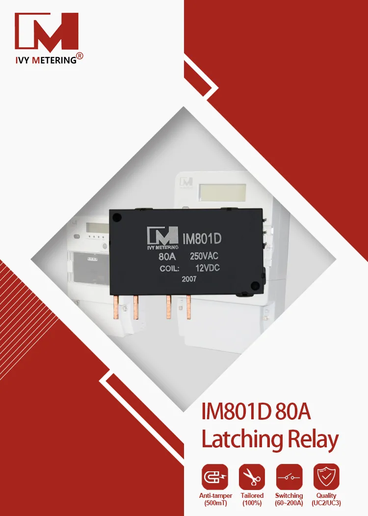 Miniature Electrical Switch Contactor 12V 80A Dpdt Relay