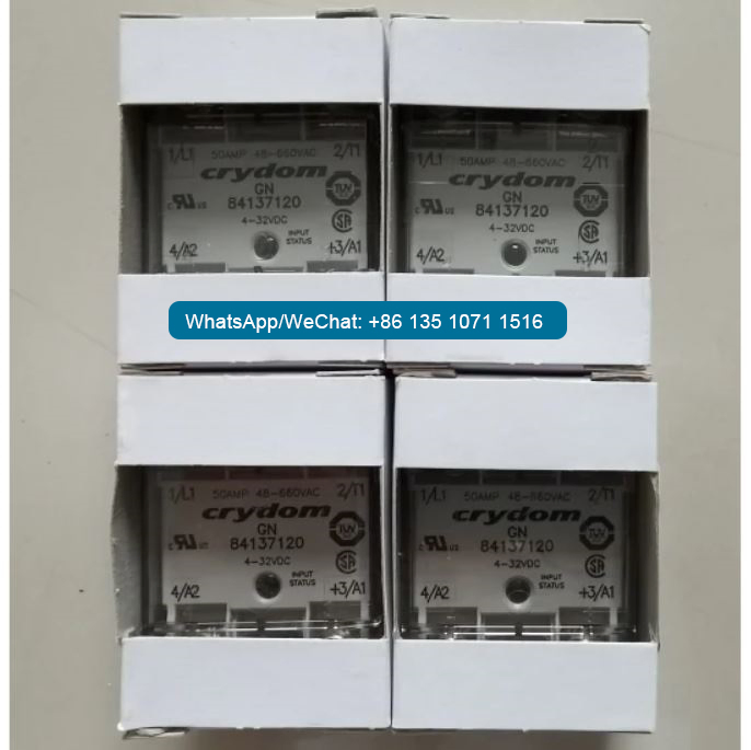 New Original Crydom SSR 84137120 50A RMS Solid State Relays